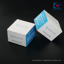 Sencai conception simple pliage boîte de papier d&#39;emballage cosmétique classique